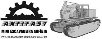 Mini Escavadeira Anfíbia Anfifast